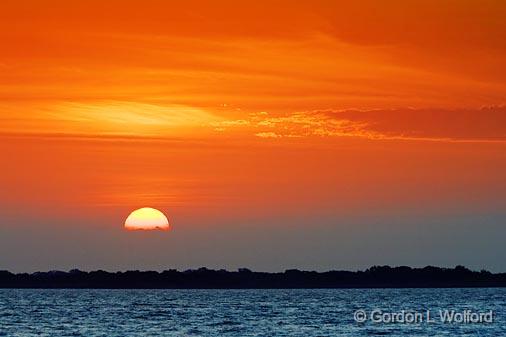 Sunrise Over Powderhorn Lake 26909-10.jpg - Photographed near Port Lavaca, Texas, USA. 